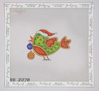 Christmas Sweetie Tweetie - Santa Hat with Ornaments
