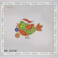 Christmas Sweetie Tweetie - Santa Hat with Ornaments