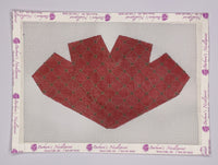 Red Quilted Large Strawberry
