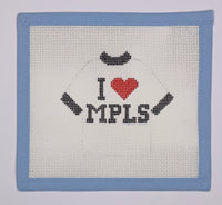 I Heart MPLS Shirt Ornament
