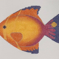 Orange and Blue Fish