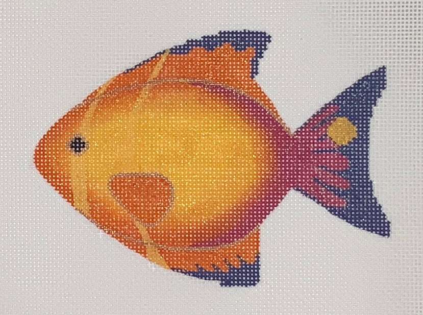 Orange and Blue Fish