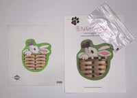 Basket Bunny with stitch guide
