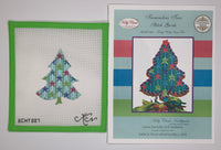 Twirly Whirly Stars Tree with stitch guide
