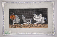 Fall Adirondack Chairs
