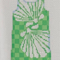 Shell Stencil/Lime Mini Shift