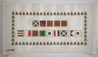 Nautical Flags Merry Christmas
