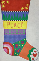 Peace Bright Stocking
