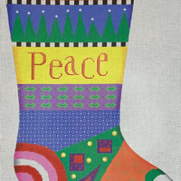 Peace Bright Stocking