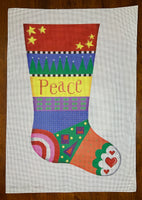 Peace Bright Stocking
