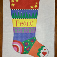 Peace Bright Stocking