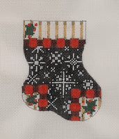Snowflake Mini Sock
