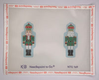 Double Sided Nutcracker - Green (print)
