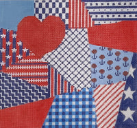 Heart of America Eyeglass Case
