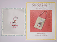 Church Mouse with stitch guide
