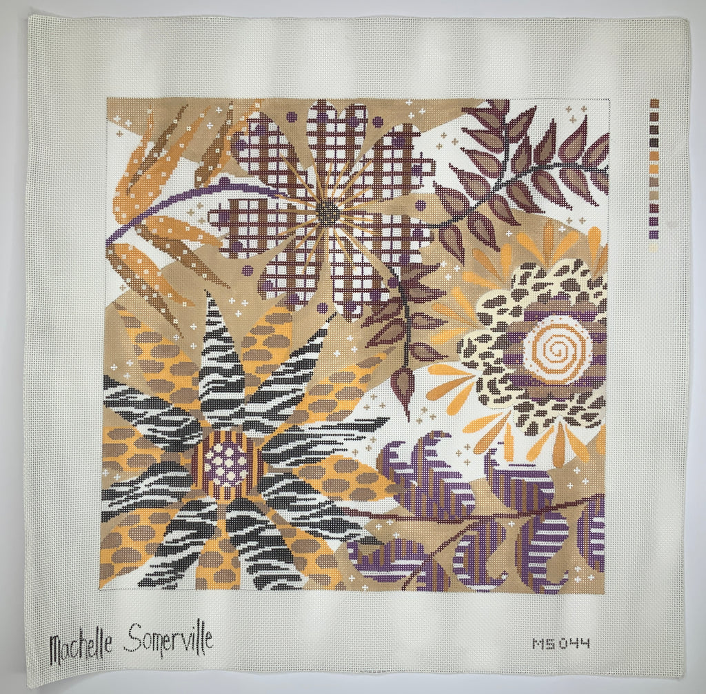 Wild Flowers | Needlepoint Destashing