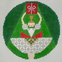 Clara Ornament with stitch guide

