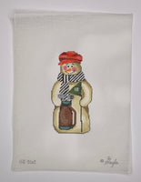 Golfing Snowman
