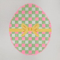 Preppy Gingham Egg