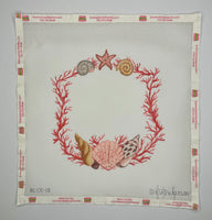 Coral & Shells Monogram Frame
