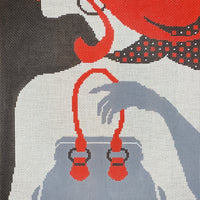 Woman with Purse