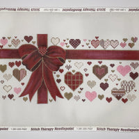 Red Ribbon With Hearts