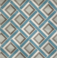 Havana Blue Pillow (print)
