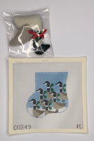 Stuffed Mini Sock: Geese Group

