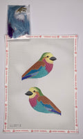 Lilac Breasted Roller 2 Sided Clip On
