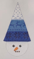 Snowcone - Blue Reindeer with stitch guide
