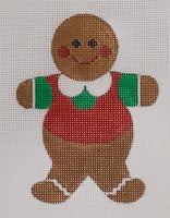 Red Vest Gingerbread Boy
