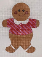 Red Cardigan Gingerbread Girl
