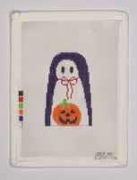 Ghost with Pumpkin
