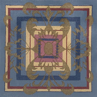 Gilded Motif Square
