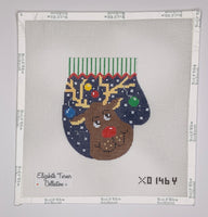 Reindeer Mitten
