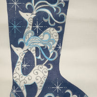 Prancing Reindeer Stocking