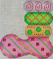 Funky Jeweled Sock
