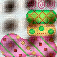 Funky Jeweled Sock