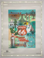 Route 66 Travel Poster
