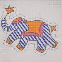 Mini Elephant - Periwinkle Stripes