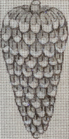 Silver Pinecone
