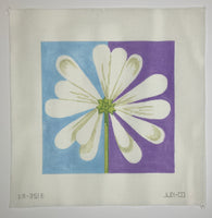 Daisy - Blue & Purple
