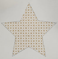 Mara's Star with stitch guide
