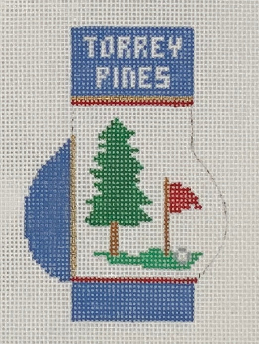 Torrey Pines Golf Bag Ornament