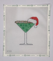 Grasshopper with Santa Hat
