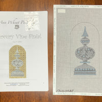 Mercury Vine Finial with stitch guide