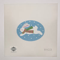 Jumping Bunny Green/Pink Scarf