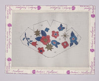 Red White & Blue Floral Strawberry
