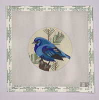 Blue Bunting Ornament
