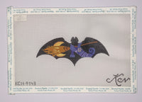 Boot & Broom Bat Ornament
